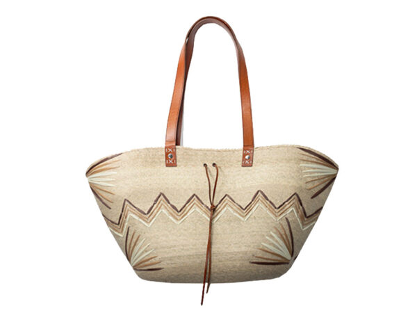 Isabella Neutrals Bag by Corazon Playero Back