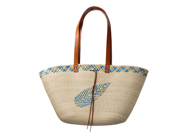 Kapalua Blue Bag by Corazon Playero Back