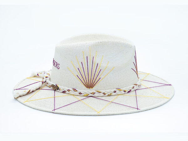 HAT BY CORAZONPLAYERO LSUINSPIRED AGAVE SIDE