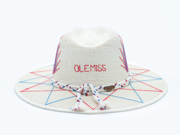 HAT BY CORAZONPLAYERO OLEMISS AGAVE BACK