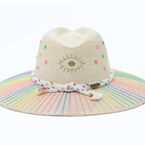 HATS BY CORAZONPLAYERO EVILEYECONFFETTI BACK