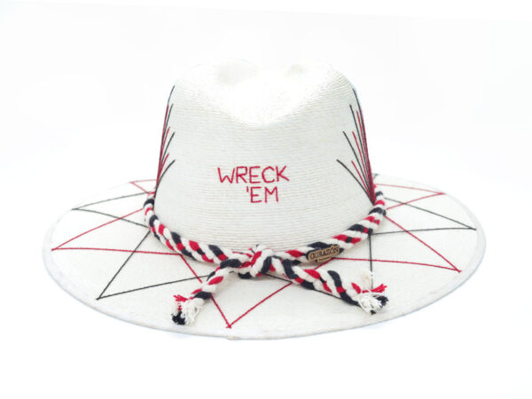 HATS BY CORAZONPLAYERO TEXANTECHINSPIRED AGAVE BACK