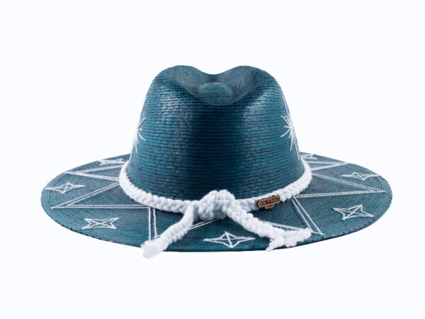 AURORAWHITEONTEAL CORAZONPLAYERO HAT BACK