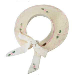 Pink Bonnet Sun Visor