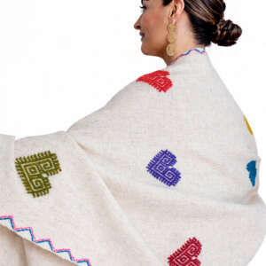 Corazón Wool Shawl