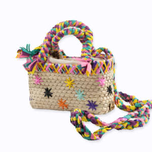 Universe Multicolor Mini Tote With Strap