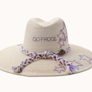 TCU Inspired Game Day Glow - back view